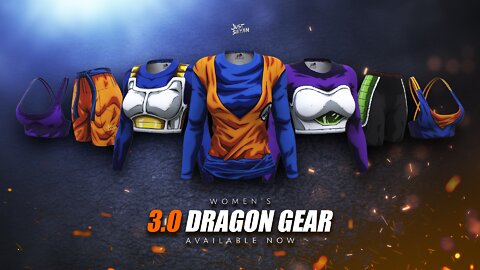 Women’ 3.0 DRAGONBALL GEAR!