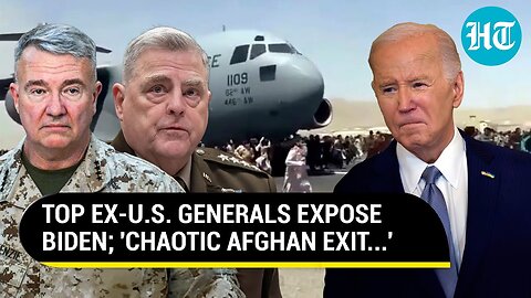 'Biden's Poor, Unplanned...': Generals Who Oversaw Afghan Exit Expose U.S. President's 'Mistakes'