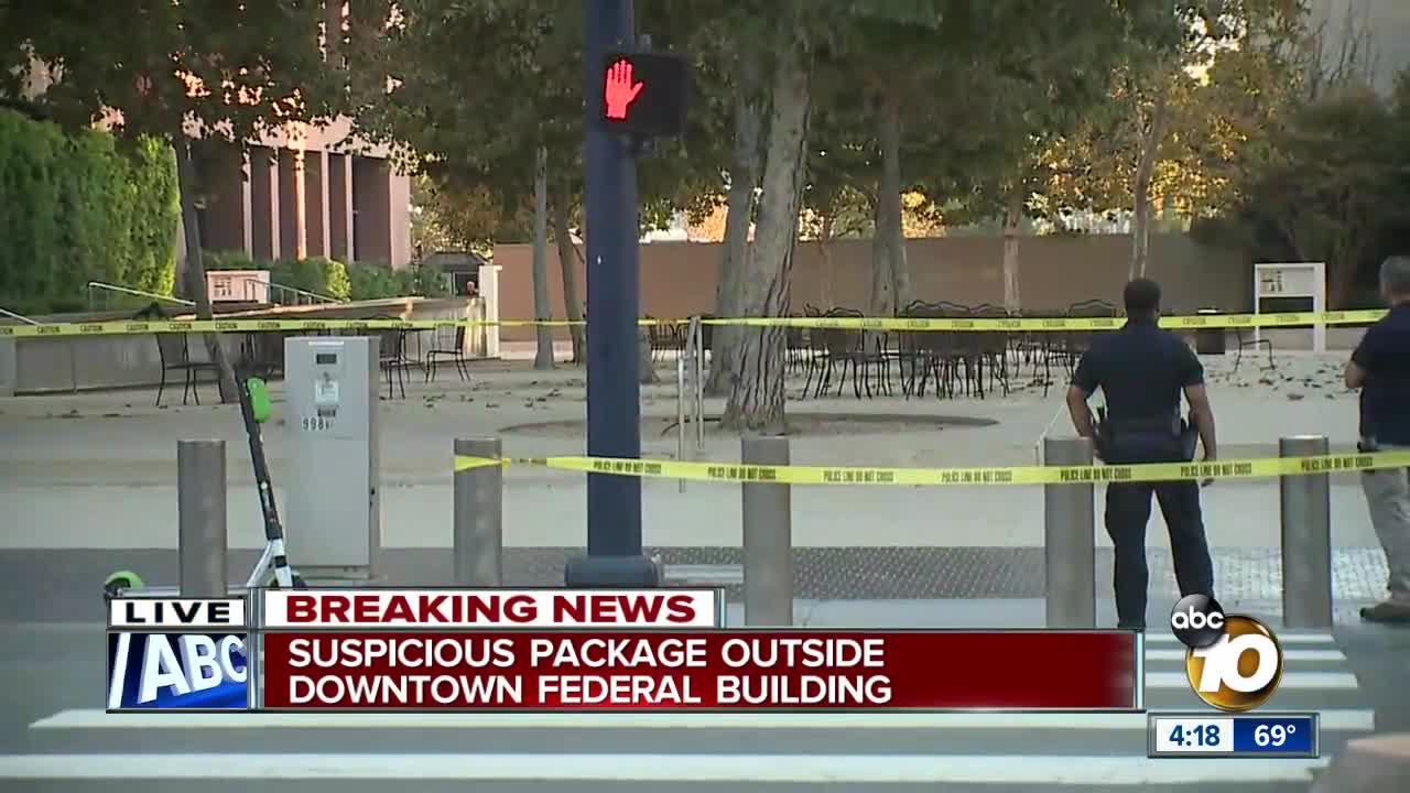 Reports of suspicious package prompts bomb squad response