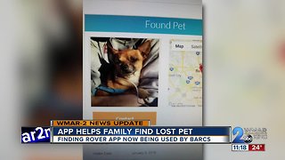 App reunites family with lost dog