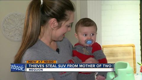 Mequon mom has close call with car thieves