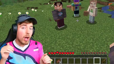 playing Minecraft with friends 😎☄️