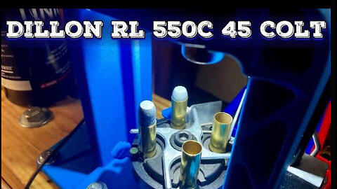 Reloading my Favorite 45 Colt Round with Unique on the Dillon RL 550 C
