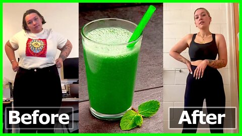Ginger Lemon Cucumber Mint Juice For Weight Loss_Flat Stomach In 1 Week_Fat Burning Drinks #shorts
