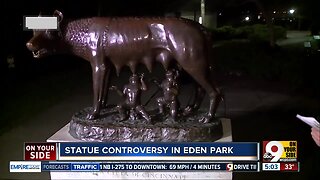 New controversy surrounding a statue in Eden Park