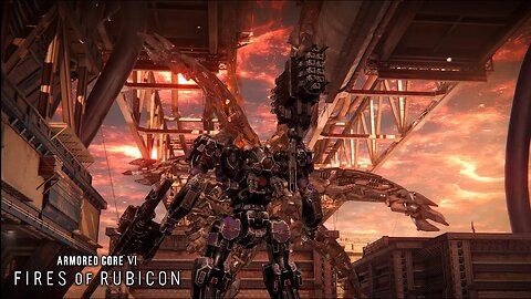 Bring Extra Bullets For This Flying Spider Tank Boss Sea Spider Armored Core Vi Fires Of Rubicon