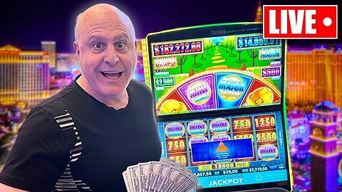 Winning Massive Jackpots Live in Las Vegas!
