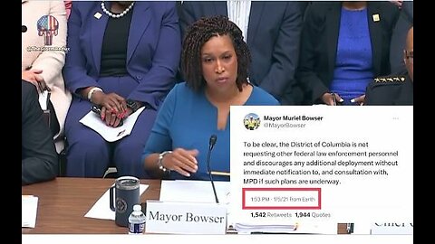 liberal democrat dc mayor bowser suddenly ditch george floyd era police reforms 10-28-23 Liberal Hiv