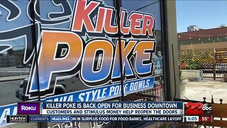 Killer Poke is back open for business in Downtown Bakersfield