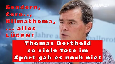 Alles LÜGEN: Woke-Sch..., Gendern, Klimathema, Cor... -Thomas Berthold reicht es