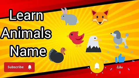 Learn Animals Names with #supershaheer #animals #easylearning