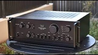 Sansui Au-717 Sound Test Demo - Listening music with Paradigm Mini Monitor V2 Bookshelf Speakers