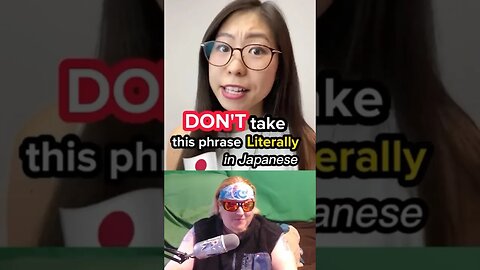 Don’t Take This Phrase Literally in Japanese #JapanShorts #JapanReacts @TkyoSam