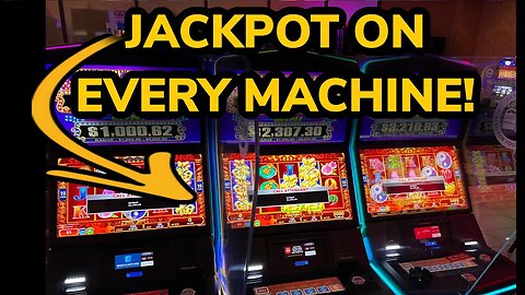 JACKPOT ON EVERY MACHINE!