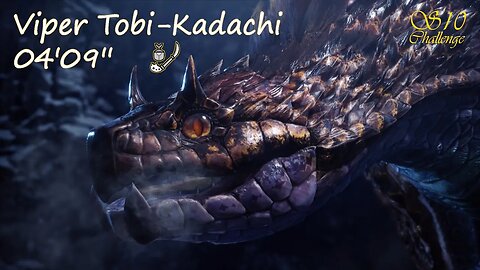 Viper Tobi-Kadachi (04'09'') | Insect Glaive | Monster Hunter World: Iceborne | "Sub 10 Challenge"