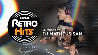 LIVE RETRO HITS COM O DJ MATHEUS SAM - FLASHBACK, SYNTHPOP, EURODANCE, FREESTYLE, HOUSE - CRH!