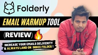 Folderly Warm Up Review | Increase Email Deliverability & Land your Emails on Inbox Everytime