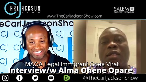 MAGA Legal Immigrant Goes Viral: Interview/w Alma Ohene Opare