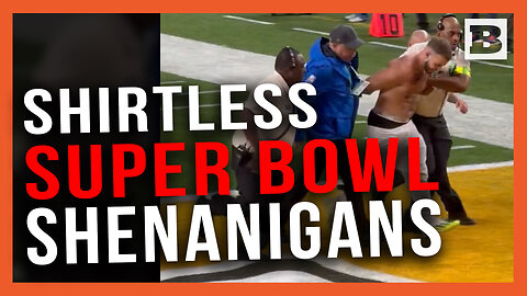 Shirtless Super Bowl Shenanigans! Fans Apprehended by Security After Running Topless onto Field