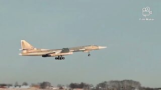 The maiden flight of 2nd modernized Russian Tu-160M1 nuclear bomber