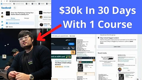 How Bobby Built A $30k/mo Course Business In 30 Days With No Experience