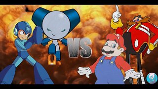 MUGEN - Request - Robot Boy Megaman VS CDIMario YTP Robotnik - See Description