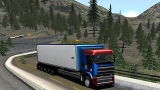 Truck Simulator: My Journey Through the Mountains