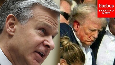 FBI's Wray Says Shrapnel May Have Caused Trump's Ear Injury In Trump Assassination Attempt | VYPER ✅