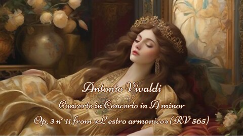 Antonio Vivaldi - Concerto in D minor Op. 3 n° 11 from «L'estro armonico» (RV 565)