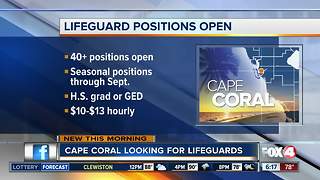 Cape Coral looking for lifeguards