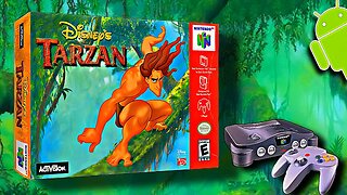 TARZAN no ANDROID|revivendo a nostalgia do NINTENDO 64| jogos que eu sempre quis jogar e zerar