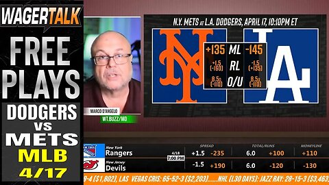 Dodgers vs Mets Prediction, Picks & Odds Tonight | Expert MLB Betting Advice | April 17