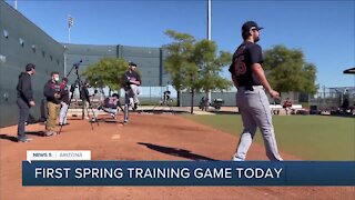 Baseball is back! Tribe announces lineup for opening day of Spring Training games