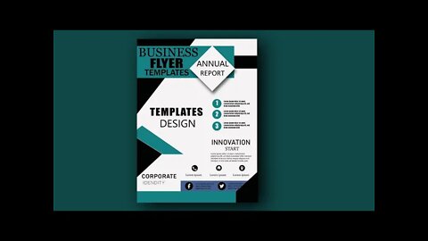 Professional Business flyer design Illustrator CC Tutorial | Graphic Design | Business Flyer Design