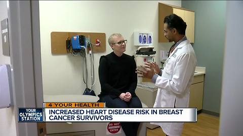 Breast cancer survivors at risk for heart disease