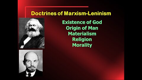 Video Bible Study: Marxism / Communism or the Gospel of Jesus - Part 2