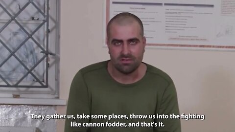 Ukrainian POW : they threw us in like cannon fodder