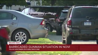 Barricaded gunman situation in Novi