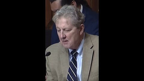 Sen Kennedy blames Biden for high inflation!