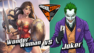 WONDER WOMAN Vs. JOKER - Comic Book Battles: Who Would Win In A Fight?