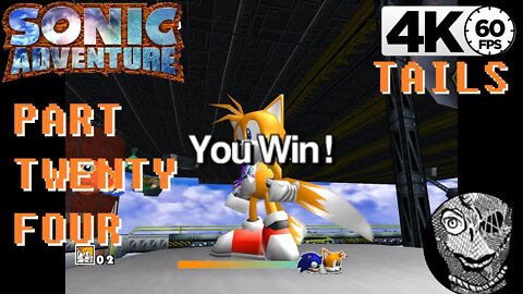 (PART 24) Sonic Adventure 4k [Stage 4 Sky Deck] TAILS