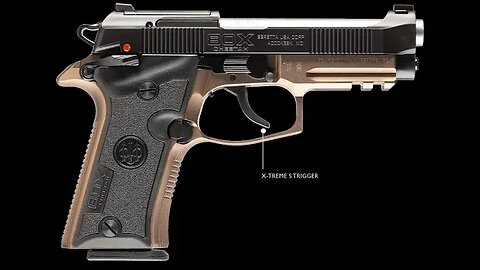 Beretta 80X - новый современный пистолет в 9х17