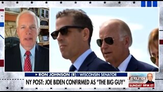 Sen Johnson: Hunter's Laptop Is A Treasure Trove Of Explosive Evidence Against Biden's