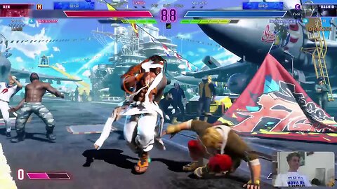 Street Fighter 6 x 1 dos crias #omalvive Guile Jogando pra viver