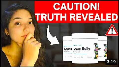 IKARIA LEAN BELLY JUICE - Whole Truth! Ikaria Juice Review - Ikaria Lean Belly Juice Reviews