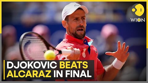 Paris Olympics 2024: Novak Djokovic beats Carlos Alcaraz to win gold | WION Sports | VYPER