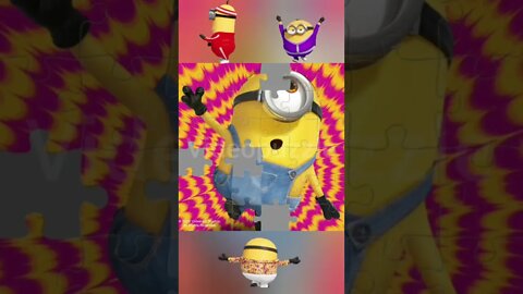 Minions Party 2 #minionstuart #minionbob #minionkevin #gru #minions #puzzle #jigsaw #animation #game