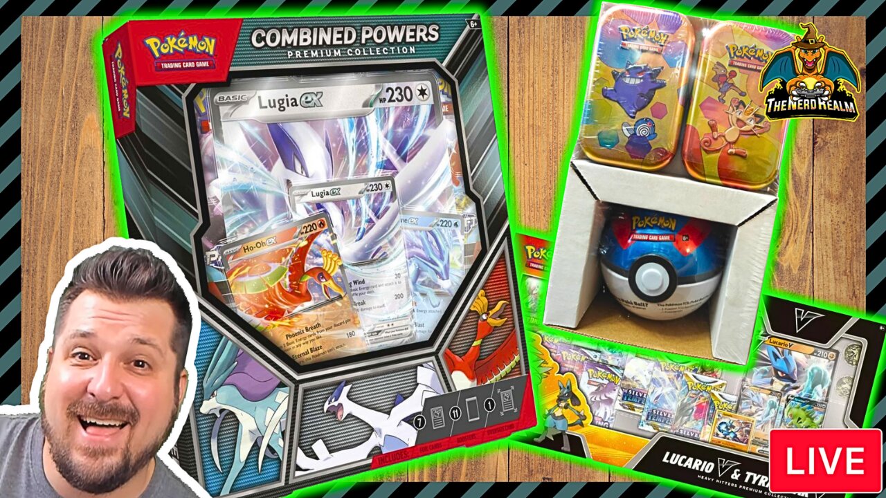 Combined Powers, 151 & Heavy Hitters | Pokemon Cards Opening LIVE! Free ...