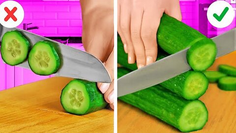 How To Peel And Cut Fruits And Vegetables 🥒🍅🥕 How to Peel Mango, Banana And Pomegranate