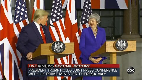 ABC News Special Report: President Trump holds joint conference with UK Prime Minister Theresa May